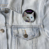 Badge Rond 5 Cm Bouton de sérénité (En situation)