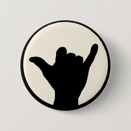 Badge Rond 5 Cm Bouton de Shaka (Devant)