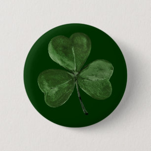 Badge Rond 5 Cm Bouton de shamrock