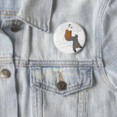 Badge Rond 5 Cm Bouton de Shannon Jahrling (En situation)