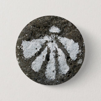 Badge Rond 5 Cm Bouton de Shell de feston