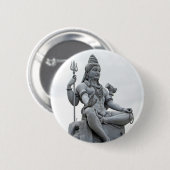 Badge Rond 5 Cm Bouton de Shiva (Devant & derrière)