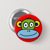 Badge Rond 5 Cm bouton de singe (Devant & derrière)