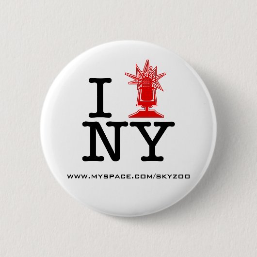 Badge Rond 5 Cm Bouton de Skyzoo-NY (Devant)