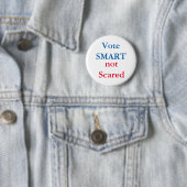 Badge Rond 5 Cm Bouton de SMART de vote (En situation)