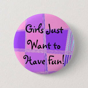 Badge Rond 5 Cm Bouton de soirée pyjamas !
