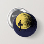 Badge Rond 5 Cm Bouton de sorcière (Devant & derrière)