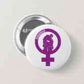 Badge Rond 5 Cm Bouton de sororité (Devant & derrière)