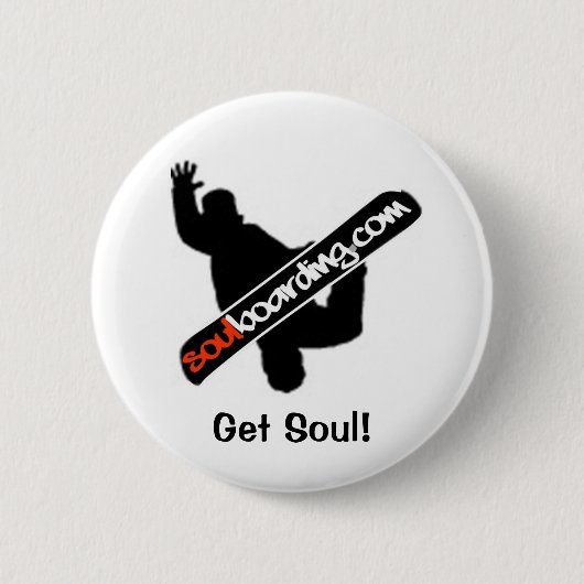 Badge Rond 5 Cm Bouton de Soulboarders (Devant)