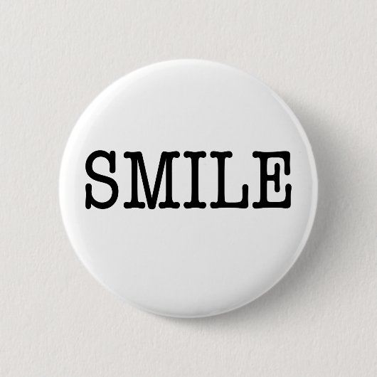 Badge Rond 5 Cm Bouton de SOURIRE (Devant)