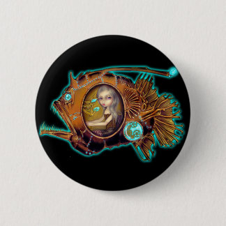 Badge Rond 5 Cm Bouton "de sous-marin de lotte de mer"