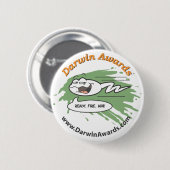 Badge Rond 5 Cm Bouton de spermatozoïde : Prêt, le feu, but ! (Devant & derrière)