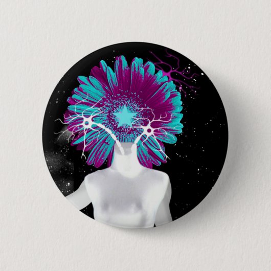 Badge Rond 5 Cm Bouton de Starr (Devant)