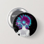 Badge Rond 5 Cm Bouton de Starr (Devant & derrière)