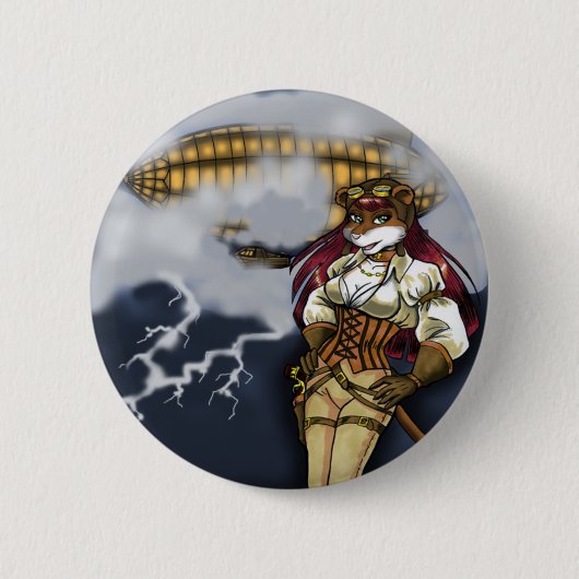 Badge Rond 5 Cm Bouton de Stormchaser (Devant)