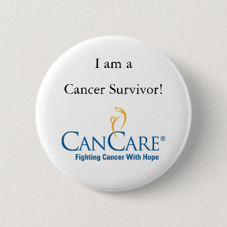 Badge Rond 5 Cm Bouton de survivant de Cancer
