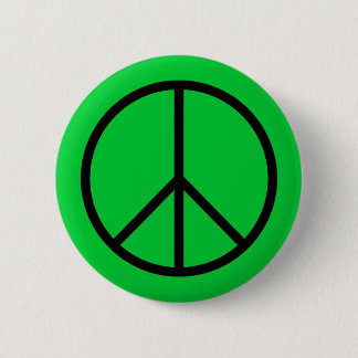 Badge Rond 5 Cm Bouton de symbole de paix