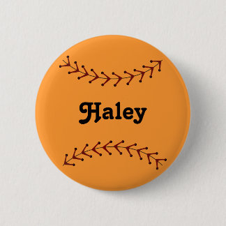 Badge Rond 5 Cm Bouton de talent du base-ball de Fastpitch