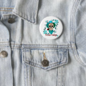 Badge Rond 5 Cm Bouton de tango du Texas (En situation)