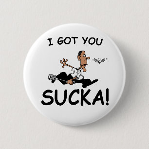Badge Rond 5 Cm Bouton de tapette de mouche d'Obama