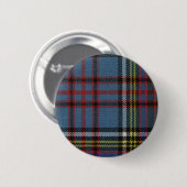 Badge Rond 5 Cm Bouton de tartan d'Anderson de clan (Devant & derrière)