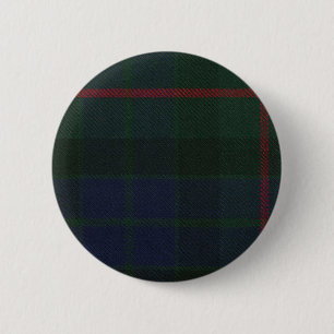Badge Rond 5 Cm Bouton de tartan de Gunn de clan