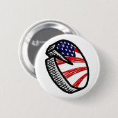 Badge Rond 5 Cm Bouton de tarte (Devant & derrière)