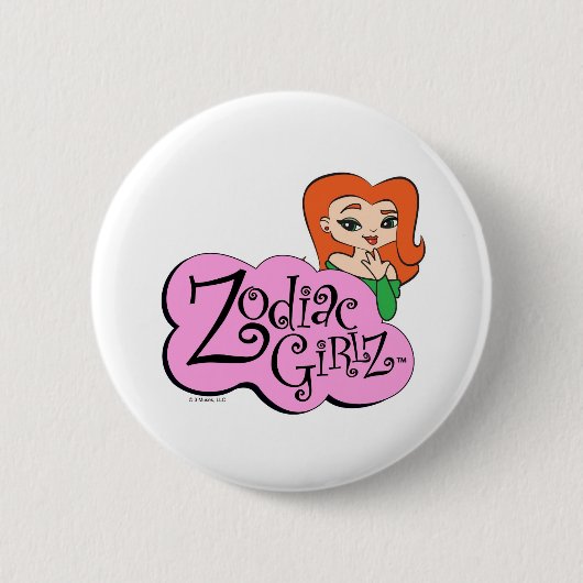 Badge Rond 5 Cm Bouton de Taureau (Devant)