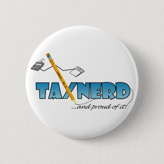 Badge Rond 5 Cm Bouton de TaxNerd