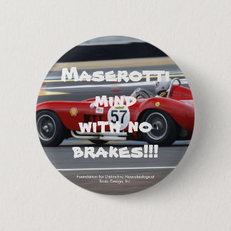 Badge Rond 5 Cm Bouton de TDAH