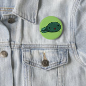 Badge Rond 5 Cm Bouton de Ted Ted (En situation)