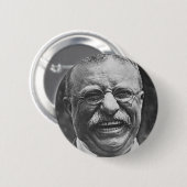Badge Rond 5 Cm Bouton de Teddy Roosevelt (Devant & derrière)