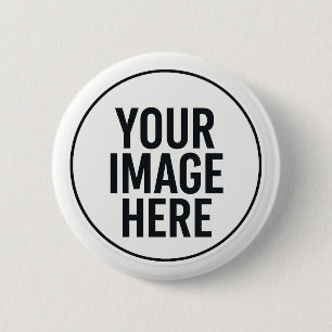 Badge Rond 5 Cm Bouton de téléchargement de photo rond 