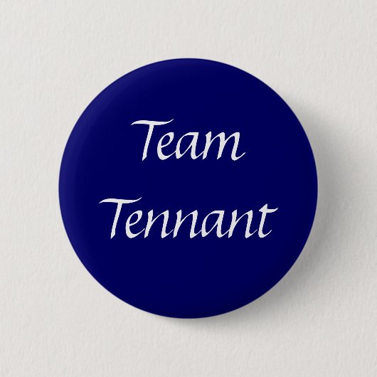 Badge Rond 5 Cm Bouton de Tennant d'équipe (Devant)