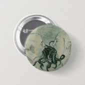 Badge Rond 5 Cm bouton de tentacules (Devant & derrière)