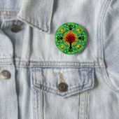 Badge Rond 5 Cm Bouton de Terre (En situation)