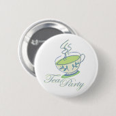 Badge Rond 5 Cm Bouton de thé (Devant & derrière)