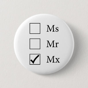 Badge Rond 5 Cm Bouton de titre de MX (trois options)