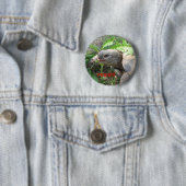 Badge Rond 5 Cm Bouton de tortue (En situation)
