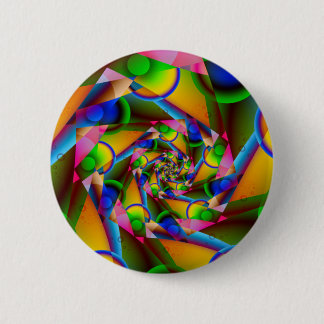 Badge Rond 5 Cm Bouton de tourbillonnement