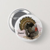 Badge Rond 5 Cm Bouton de Trevor (Devant & derrière)