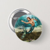 Badge Rond 5 Cm Bouton de tritons (Devant & derrière)