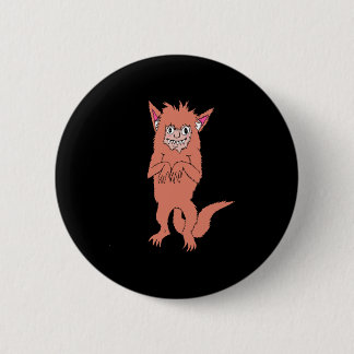 Badge Rond 5 Cm Bouton de type bête 