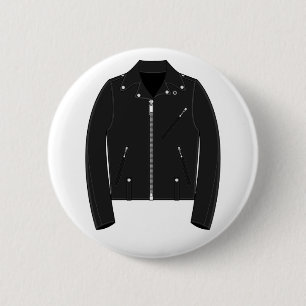 Badge Rond 5 Cm Bouton de veste en cuir