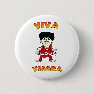 Badge Rond 5 Cm Bouton de Viagra de vivats