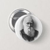 Badge Rond 5 Cm Bouton de vignette de Darwin (Devant & derrière)