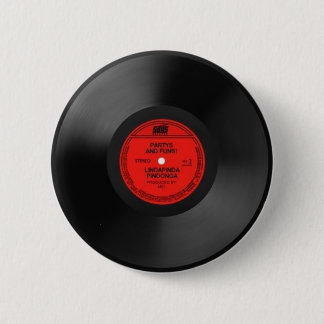 Badge Rond 5 Cm Bouton de vinyle de Pindonga