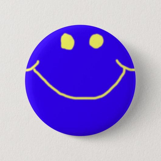 Badge Rond 5 Cm Bouton de visage (Devant)