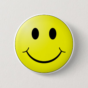 Badge Rond 5 Cm Bouton de visage