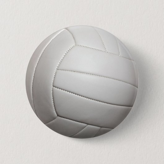 Badge Rond 5 Cm Bouton de volleyball (Devant)
